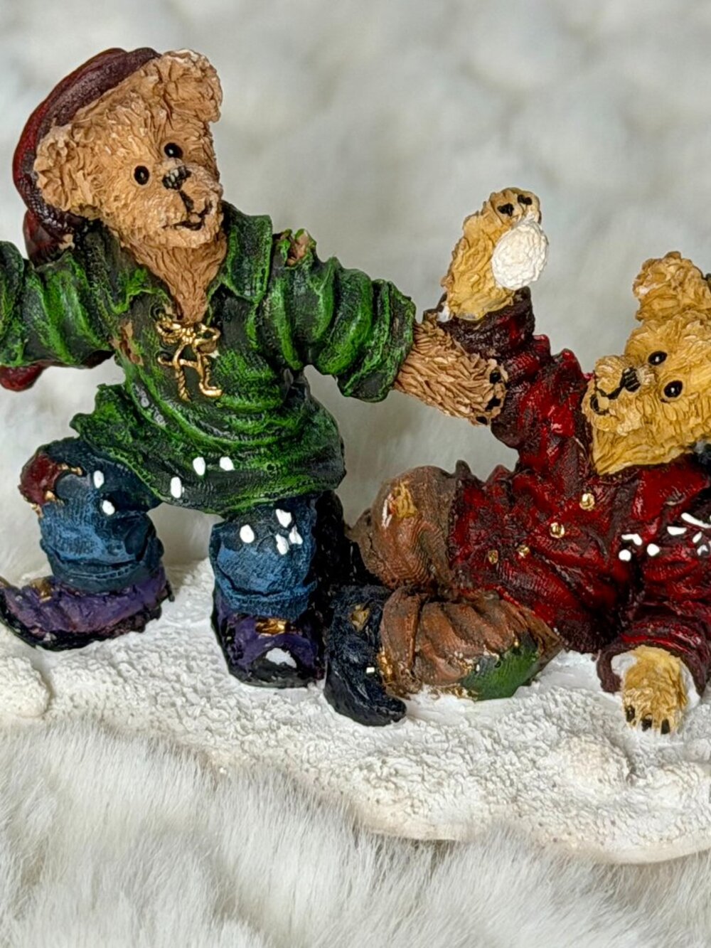 Vintage Miniature Kringle's Village Slip and Slush